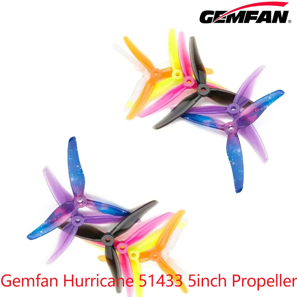 Drone Propeller - 12 пар пропеллеров Gemfan Hurricane 51433