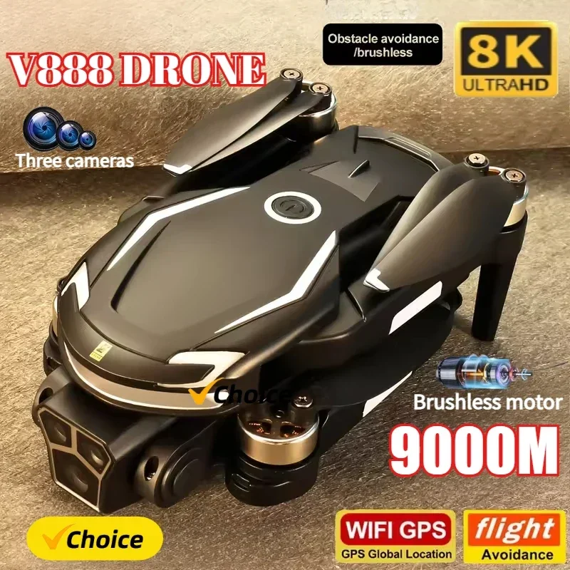 Drone Gps Mount - Новый дрон V888 8K с GPS,