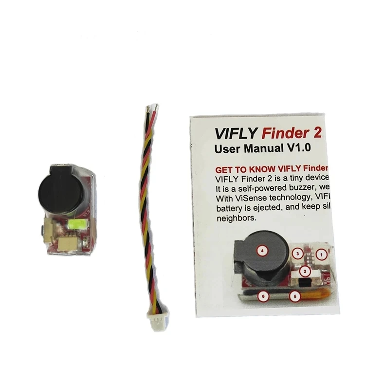 Drone Buzzer - VIFLY Finder 2: Сверхгромкий зуммер-трекер 5В