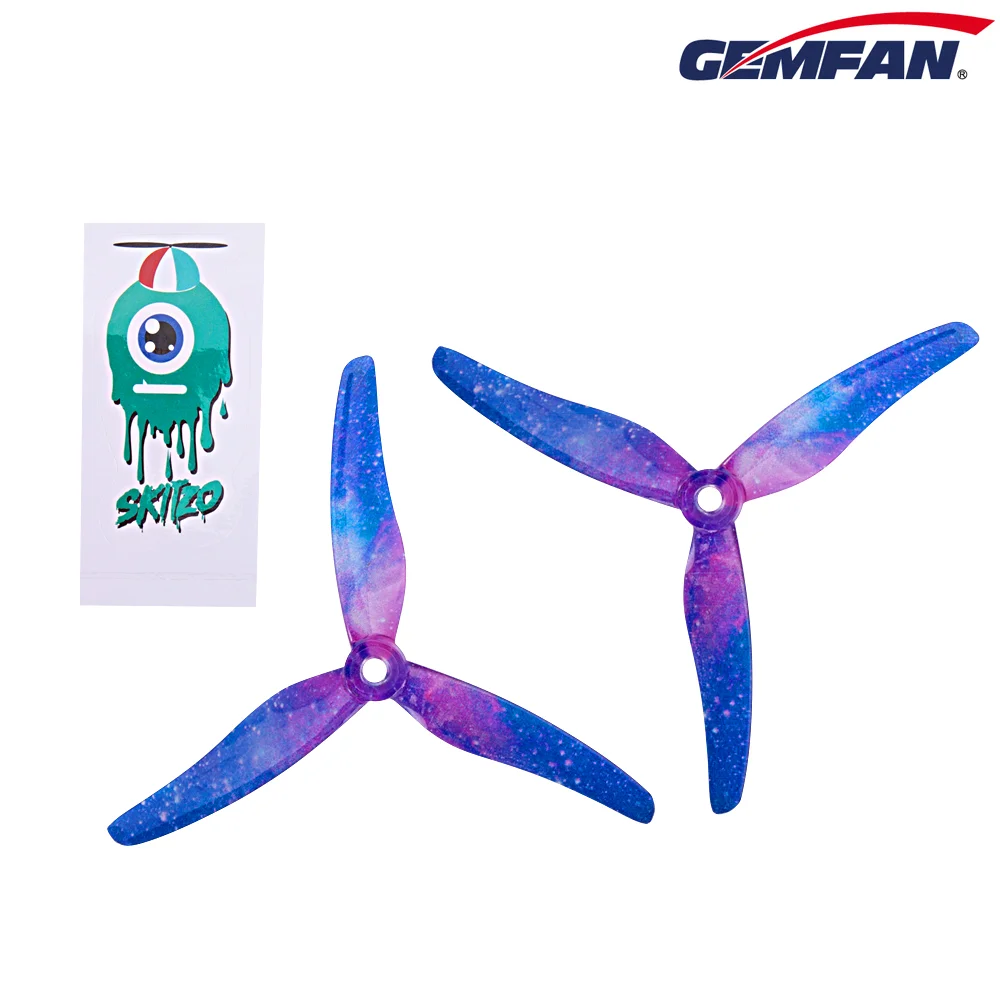 12 пар пропеллеров Gemfan Hurr – обзор и цена Drone Propeller