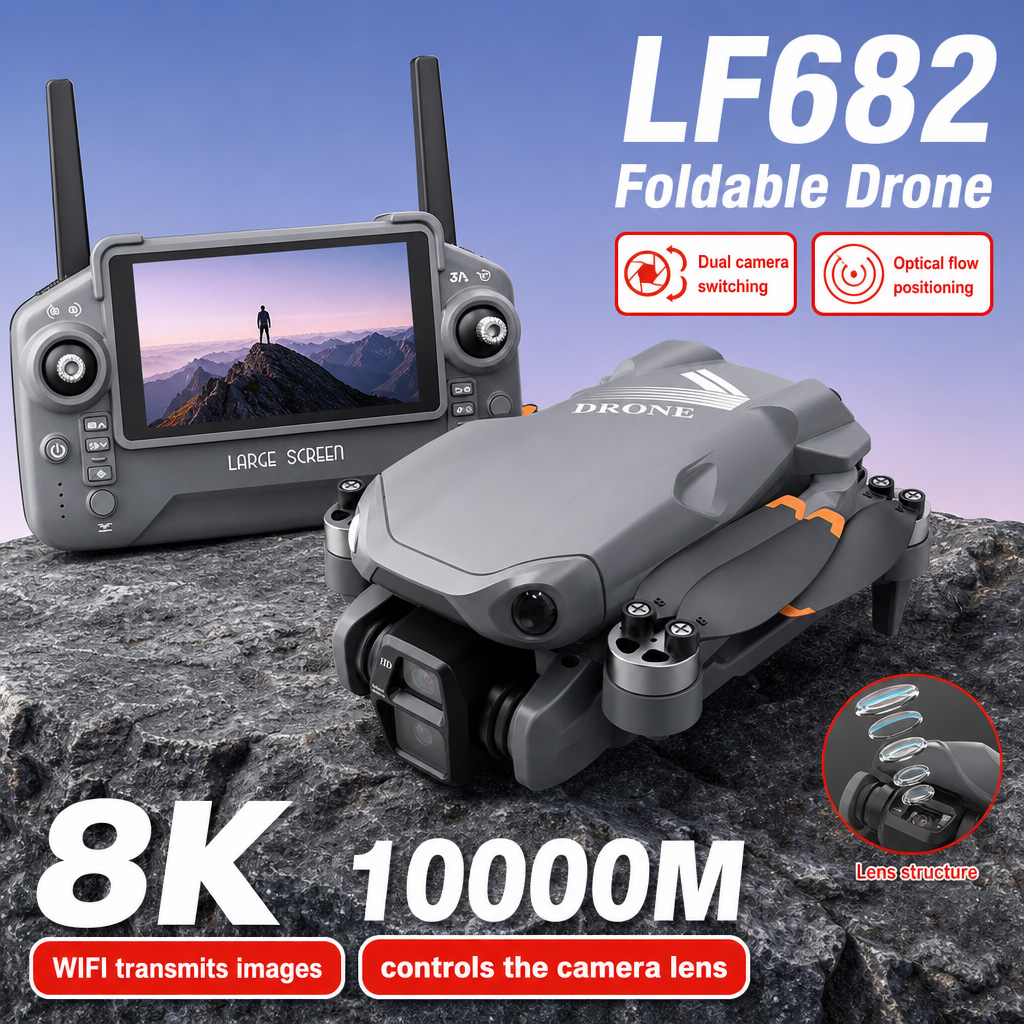 Дрон для аэрофотосъемки LF682  – обзор и цена Drone Gimbal