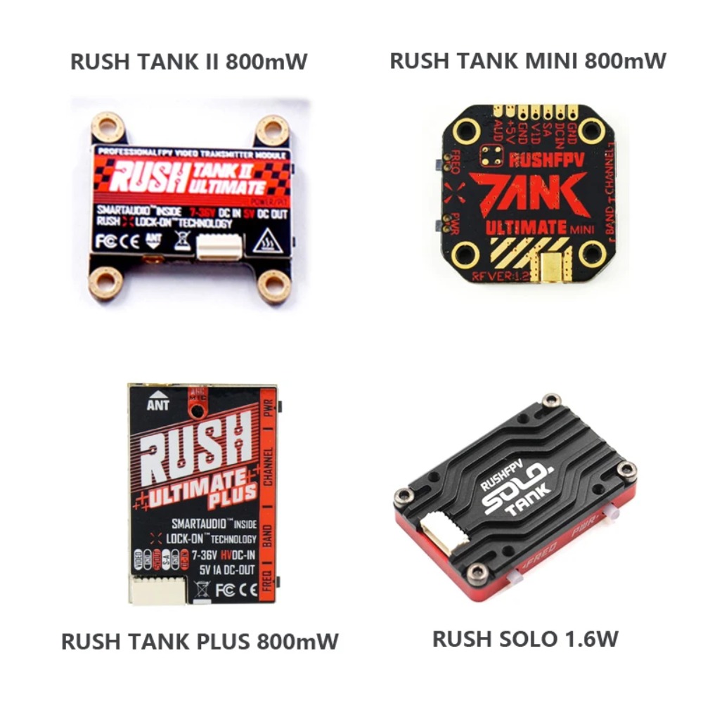 RUSH TANK Ultimate II/Mini/PLU – обзор и цена Drone Transmitter