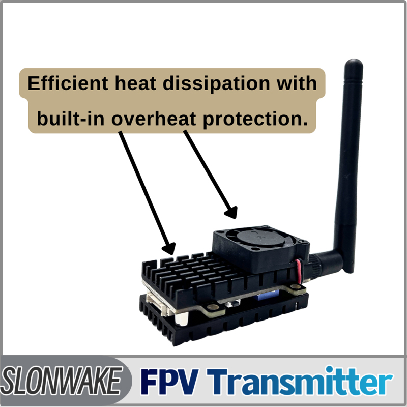 SLONWAKE 5,8G 3000 МВт Модуль  – обзор и цена Drone Transmitter
