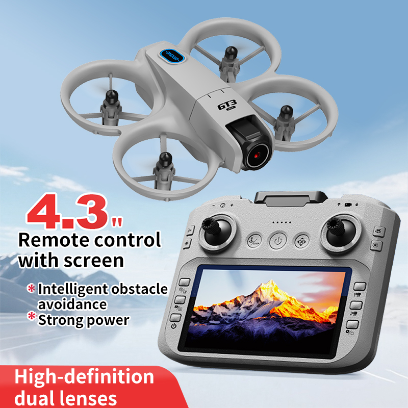 Новый мини-дрон GT3 с экраном  – обзор и цена Drone Camera